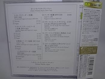 Amazon.co.jp: トッカータとフーガ~バッハ:オルガン名曲集